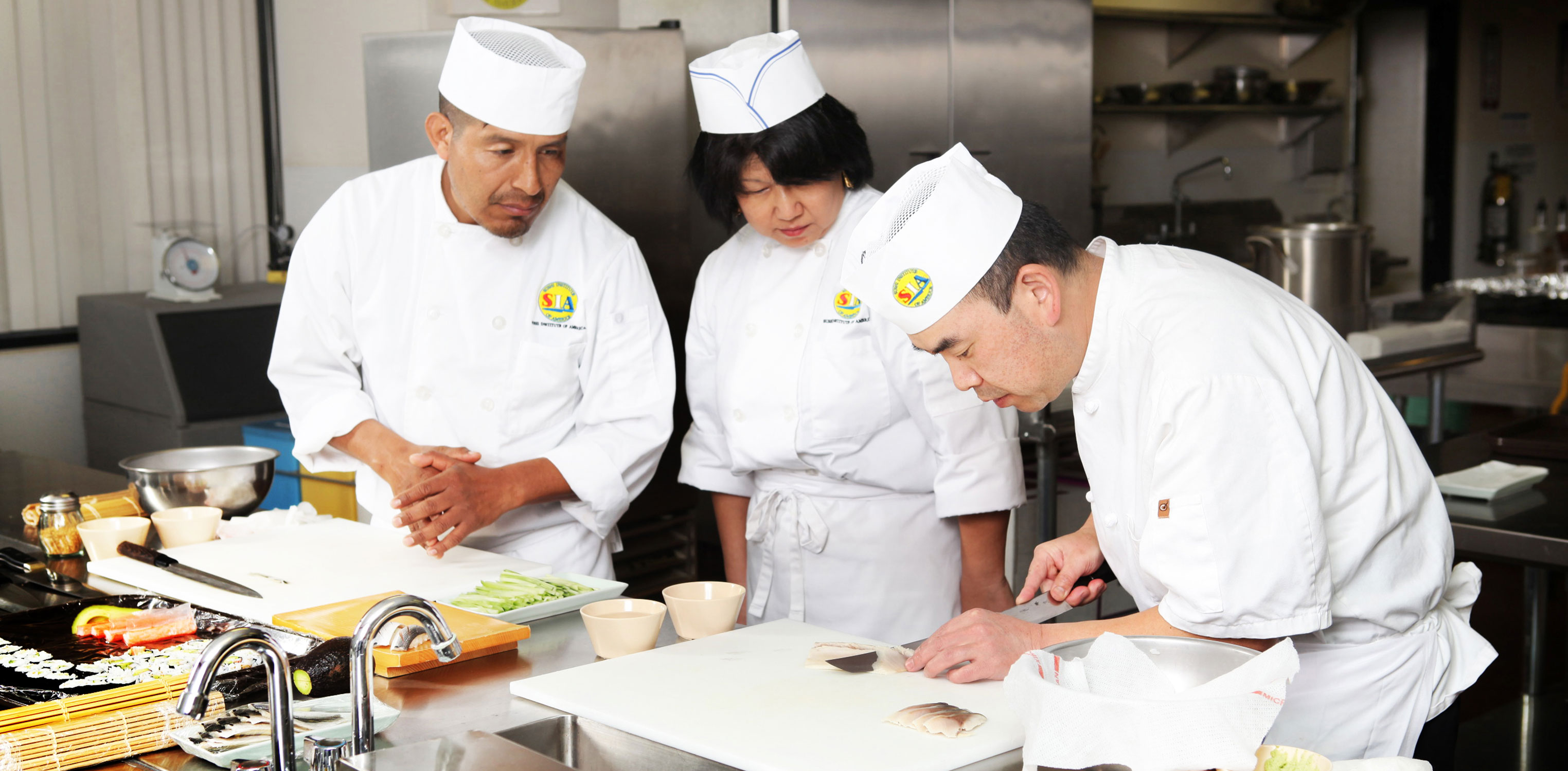 Kura Sushi Chefs at Work